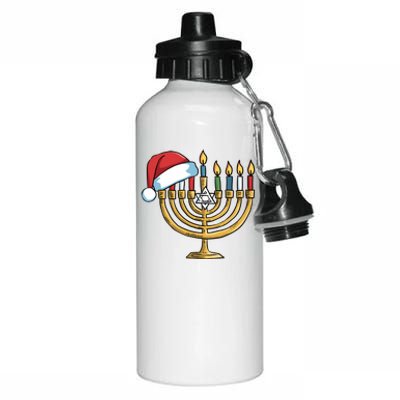 Jewish Christmas Hanukkah Chanukah Holiday Aluminum Water Bottle