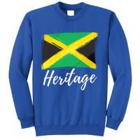 Jamaica Caribbean Heritage Flag Proud Caribbean Jamaican Dna Funny Gift Sweatshirt