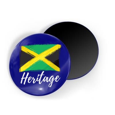 Jamaica Caribbean Heritage Flag Proud Caribbean Jamaican Dna Funny Gift Magnet