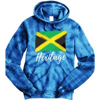 Jamaica Caribbean Heritage Flag Proud Caribbean Jamaican Dna Funny Gift Tie Dye Hoodie