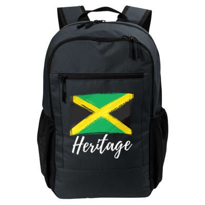 Jamaica Caribbean Heritage Flag Proud Caribbean Jamaican Dna Funny Gift Daily Commute Backpack