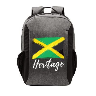 Jamaica Caribbean Heritage Flag Proud Caribbean Jamaican Dna Funny Gift Vector Backpack