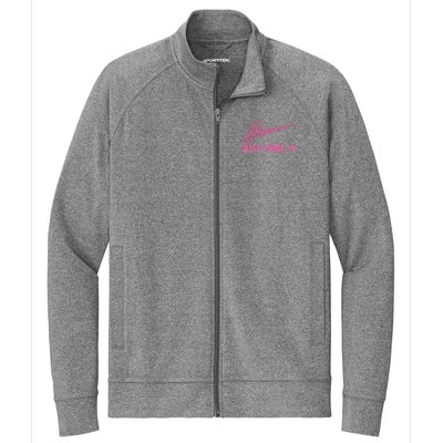 Just Cure It Breast Cancer Stretch Full-Zip Cadet Jacket