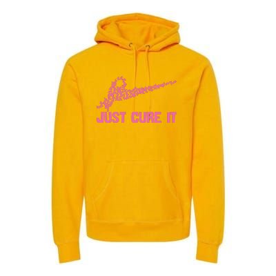 Just Cure It Breast Cancer Premium Hoodie