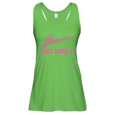 Just Cure It Breast Cancer Ladies Essential Flowy Tank