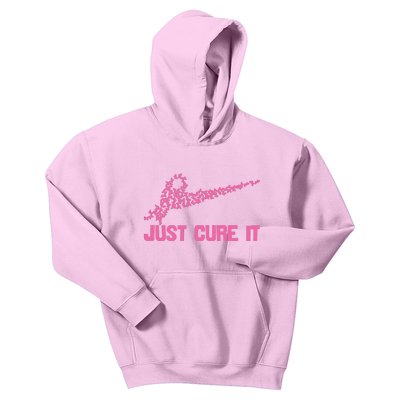 Just Cure It Breast Cancer Kids Hoodie