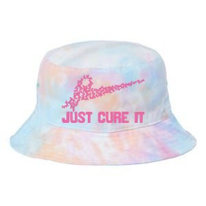 Just Cure It Breast Cancer Tie Dye Newport Bucket Hat