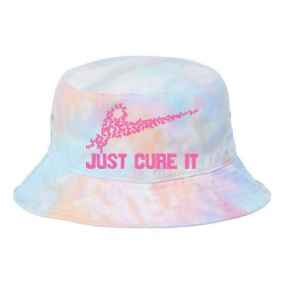 Just Cure It Breast Cancer Tie Dye Newport Bucket Hat