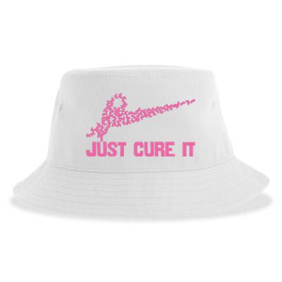 Just Cure It Breast Cancer Sustainable Bucket Hat