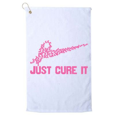 Just Cure It Breast Cancer Golf Towel