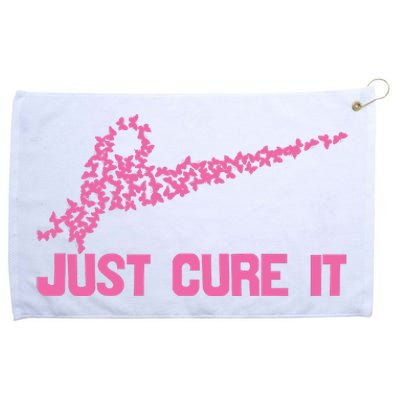 Just Cure It Breast Cancer Grommeted Golf Towel