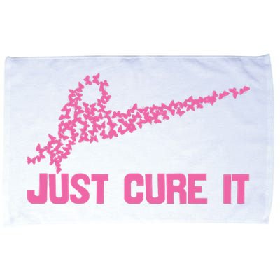 Just Cure It Breast Cancer Microfiber Hand Towel