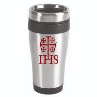 Jerusalem Cross Ihs Knights Templar 16oz Travel Tumbler