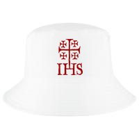Jerusalem Cross Ihs Knights Templar Cool Comfort Performance Bucket Hat
