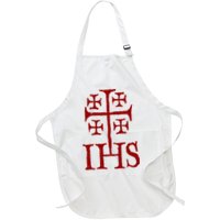 Jerusalem Cross Ihs Knights Templar Apron