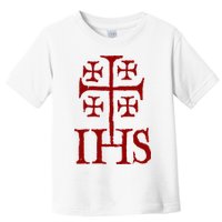 Jerusalem Cross Ihs Knights Templar Toddler T-Shirt