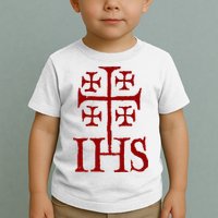Jerusalem Cross Ihs Knights Templar Toddler T-Shirt