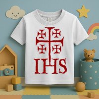 Jerusalem Cross Ihs Knights Templar Toddler T-Shirt