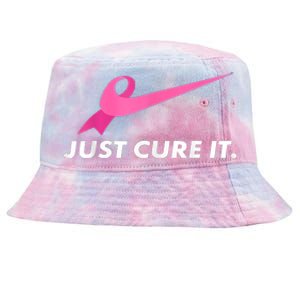 Just Cure It Breast Cancer Awareness Tie-Dyed Bucket Hat