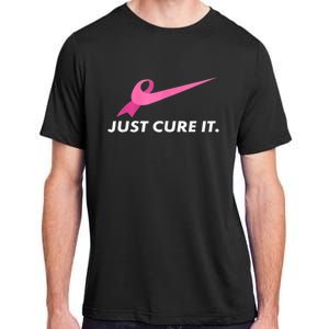 Just Cure It Breast Cancer Awareness Adult ChromaSoft Performance T-Shirt