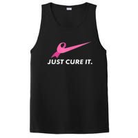 Just Cure It Breast Cancer Awareness PosiCharge Competitor Tank