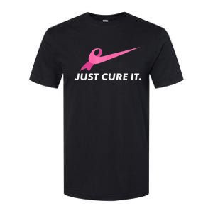 Just Cure It Breast Cancer Awareness Softstyle CVC T-Shirt