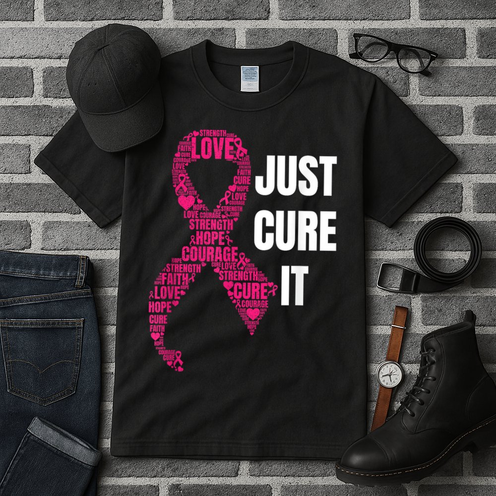 Just Cure It Breast Cancer Awareness Tall T-Shirt
