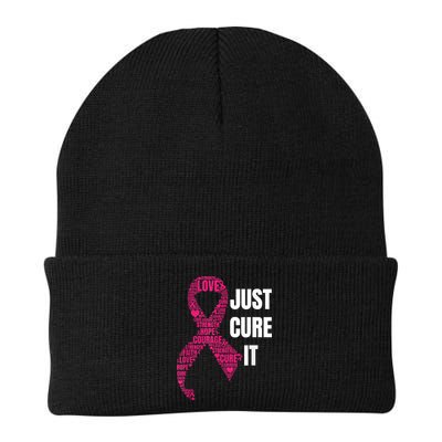 Just Cure It Breast Cancer Awareness Beanie