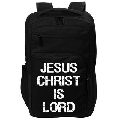 Jesus Christ Is Lord Vintage Christian Faith Impact Tech Backpack
