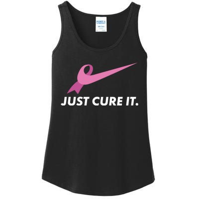 Just Cure It Breast Cancer Awareness Ladies Essential Tank