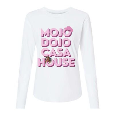 Just Chilling In My Mojo Dojo Casa House Ken Womens Cotton Relaxed Long Sleeve T-Shirt