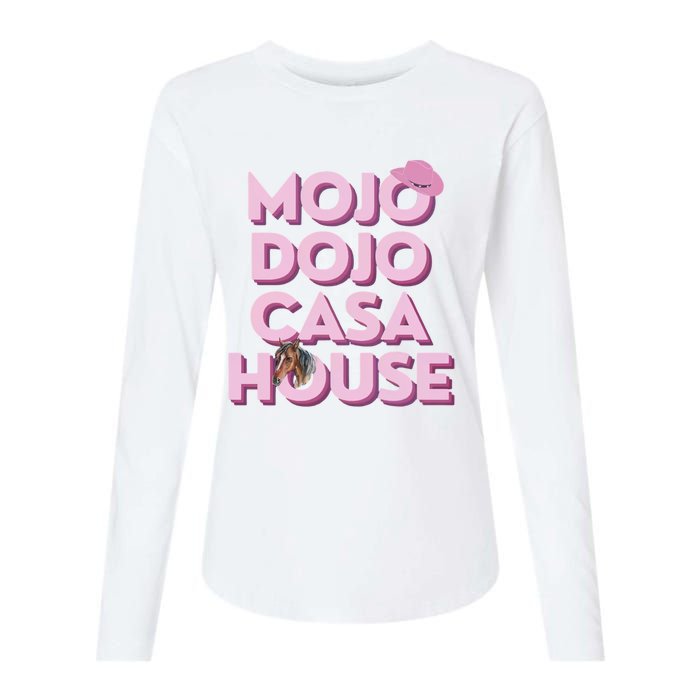 Just Chilling In My Mojo Dojo Casa House Ken Womens Cotton Relaxed Long Sleeve T-Shirt