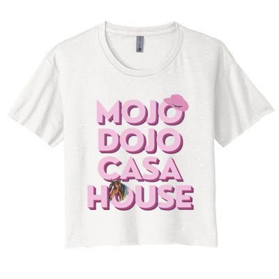 Just Chilling In My Mojo Dojo Casa House Ken Women's Crop Top Tee