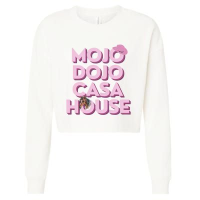 Just Chilling In My Mojo Dojo Casa House Ken Cropped Pullover Crew