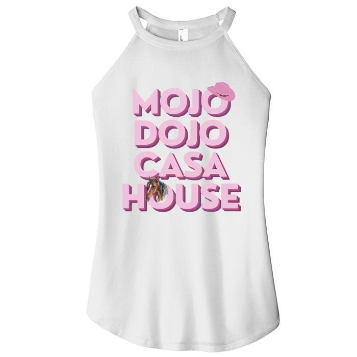 Just Chilling In My Mojo Dojo Casa House Ken Women's Perfect Tri Rocker Tank