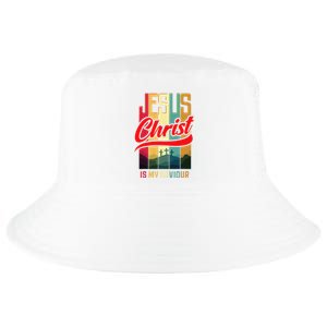 Jesus Christ Is My Saviour Jesus Is My Savior King & Lord Cool Comfort Performance Bucket Hat