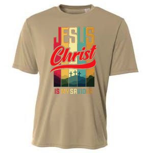 Jesus Christ Is My Saviour Jesus Is My Savior King & Lord Cooling Performance Crew T-Shirt