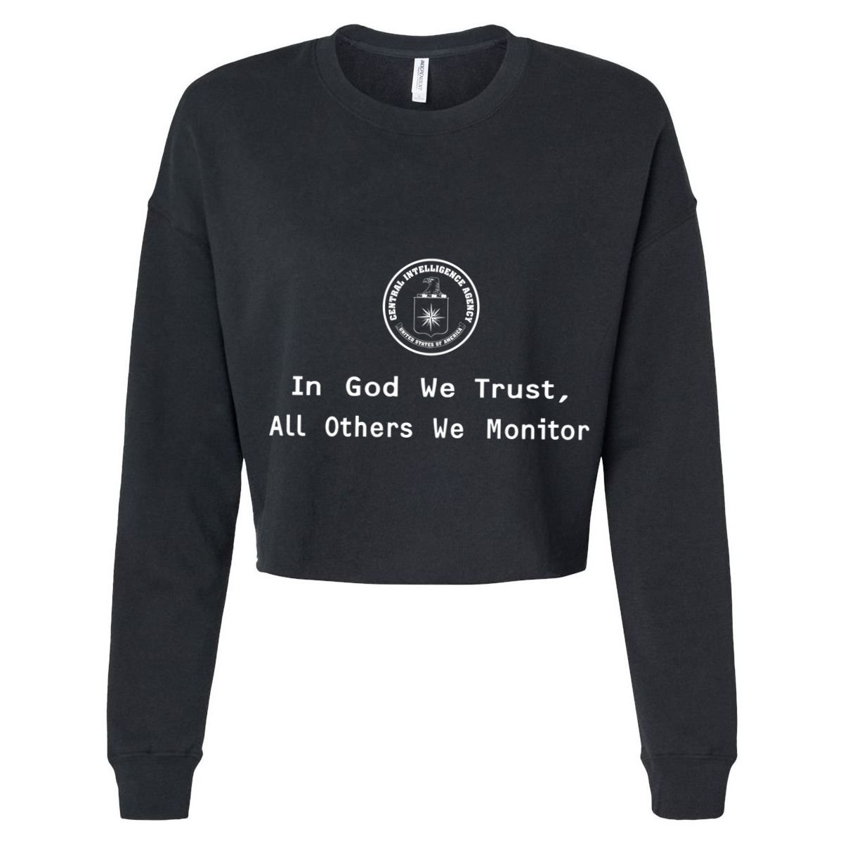 Jack Cia In God We Trust All Others We Monitor Cooling Performance Crew T-Shirt