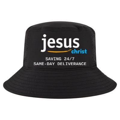 Jesus Christ Is Saving 247 Deliverance The Same Day Cool Comfort Performance Bucket Hat