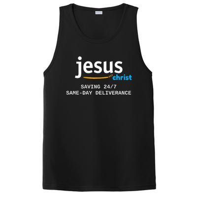 Jesus Christ Is Saving 247 Deliverance The Same Day PosiCharge Competitor Tank