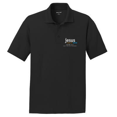 Jesus Christ Is Saving 247 Deliverance The Same Day PosiCharge RacerMesh Polo