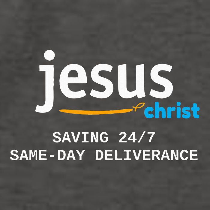 Jesus Christ Is Saving 247 Deliverance The Same Day Vector Backpack