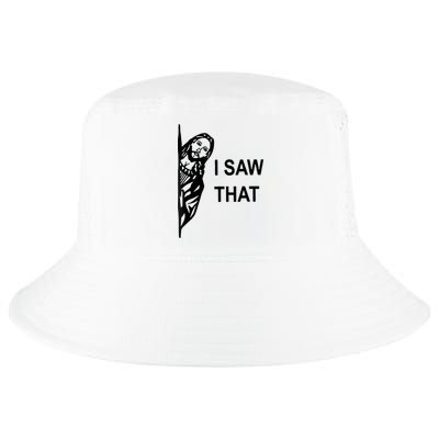 Jesus Christian I Saw That Funny God Cool Comfort Performance Bucket Hat