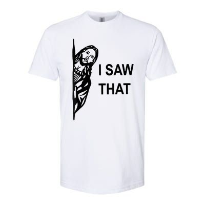 Jesus Christian I Saw That Funny God Softstyle CVC T-Shirt