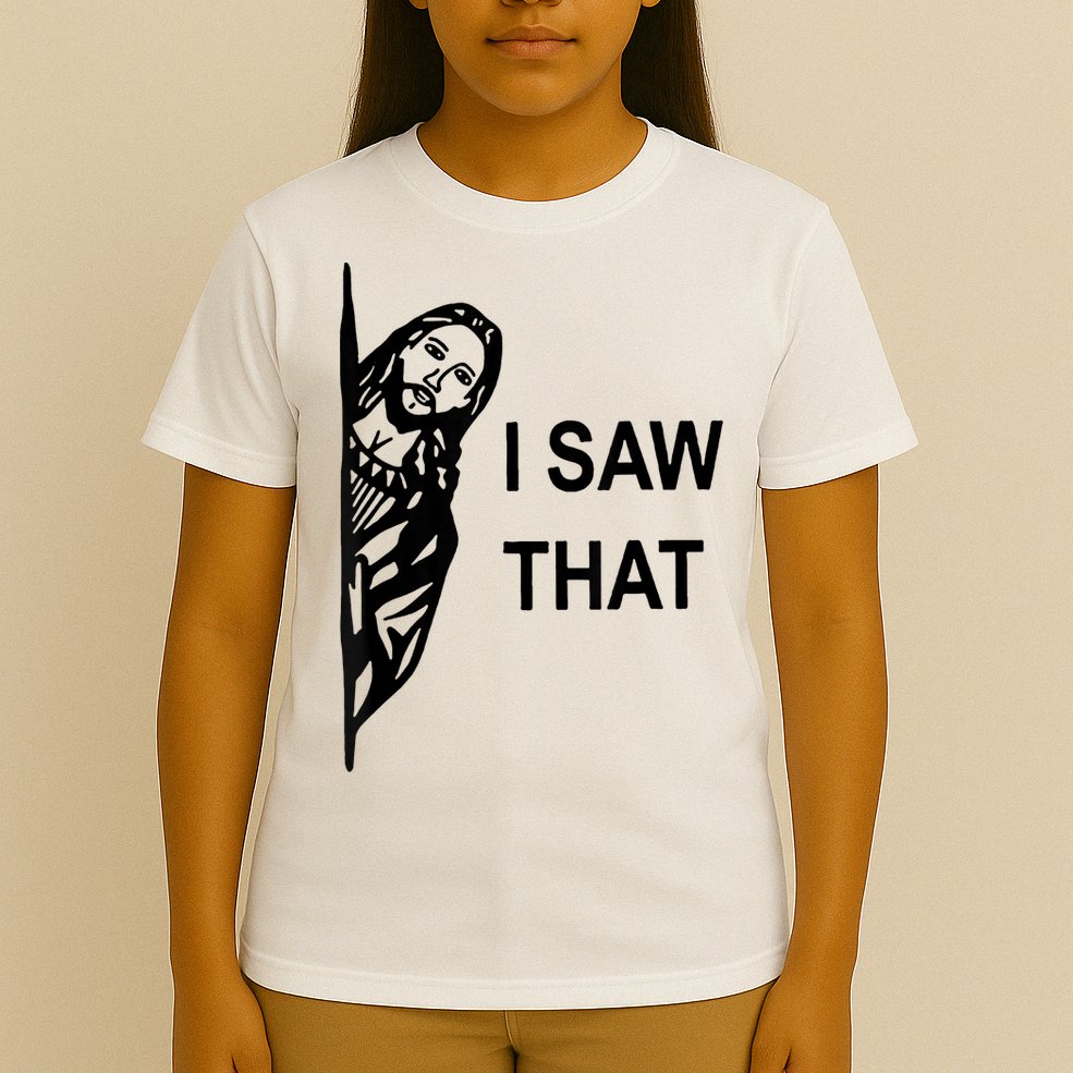 Jesus Christian I Saw That Funny God T-Shirt