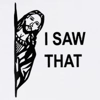 Jesus Christian I Saw That Funny God Visor