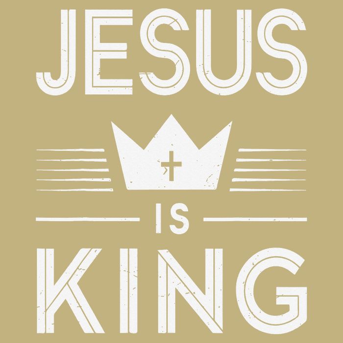 Jesus Christ Is King Christian God Son Cooling Performance Crew T-Shirt