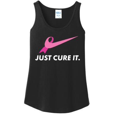 Just Cure It Breast Cancer Awareness Ladies Essential Tank