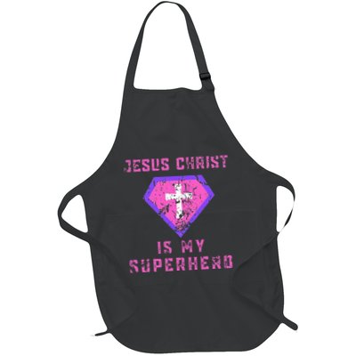 Jesus Christ Is My Superhero Jesus Apron