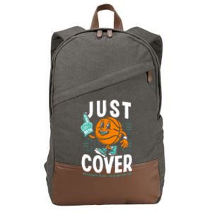 Just Cover Ii My Favorite Team Is Whoever I Bet On Cotton Canvas Backpack